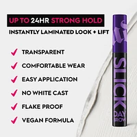 Slick Day Brow Gel - Laminated Effect with Precision Styling, Long Lasting & Vegan Formula