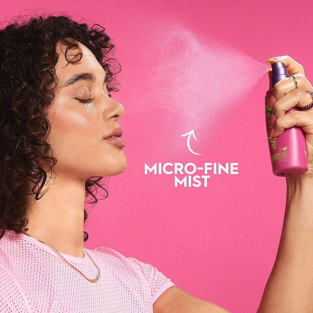 All Nighter Hyaluronic Setting Spray For Long Lasting Makeup With Dewy Finish