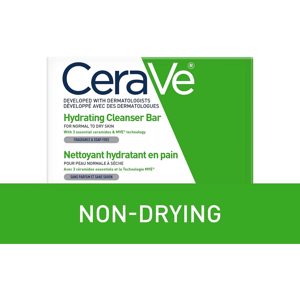 Hydrating Cleanser Bar with Hyaluronic Acid & 3 Ceramides