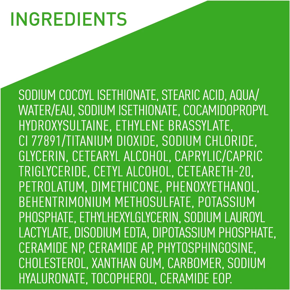 Hydrating Cleanser Bar with Hyaluronic Acid & 3 Ceramides