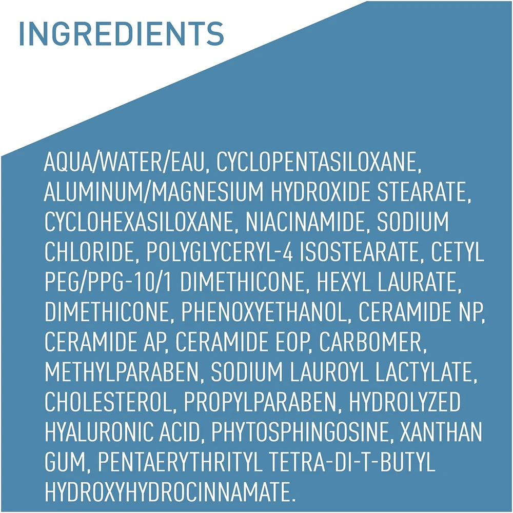 Therapeutic Hand Cream for Dry Cracked Hands with Hyaluronic Acid & 3 Ceramides