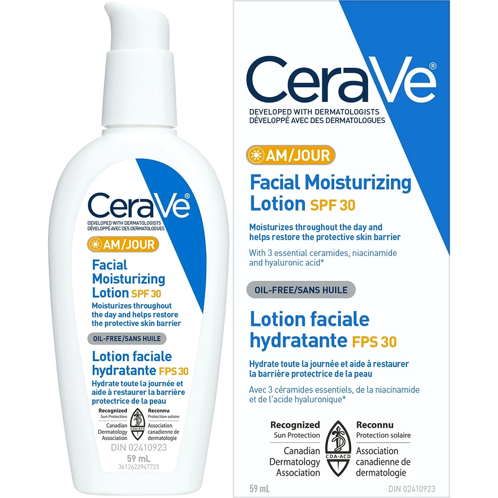 CeraVe AM Facial Moisturizing Lotion SPF 30
