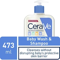 CeraVe Baby Wash & Shampoo 473mL