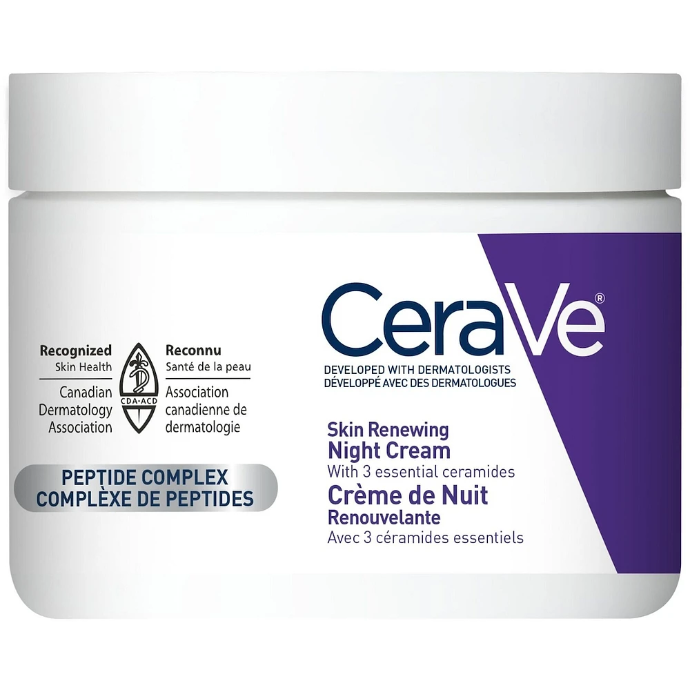 Anti-Aging Night Cream With Hyaluronic Acid and 3 Ceramides & Niacinamide , Fragrance Free