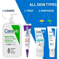 Ultra-Light Moisturizing Gel | Lightweight Face Moisturizer with Ceramides, Niacinamide, Hyaluronic Acid | Fragrance-Free