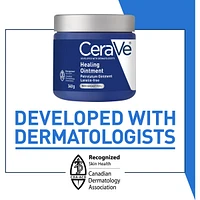 Healing Ointment | Moisturizing Petrolatum Skin Protectant for Dry Skin with Hyaluronic Acid and Ceramides | Lanolin-Free & Fragrance-Free