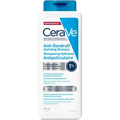 CeraVe Anti-Dandruff Hydrating Shampoo