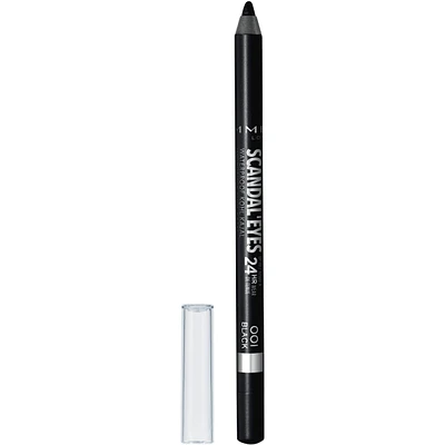 Scandaleyes Waterproof Kohl Kajal Liner, soft and blendable formula, intense colour, smudge-proof long wear