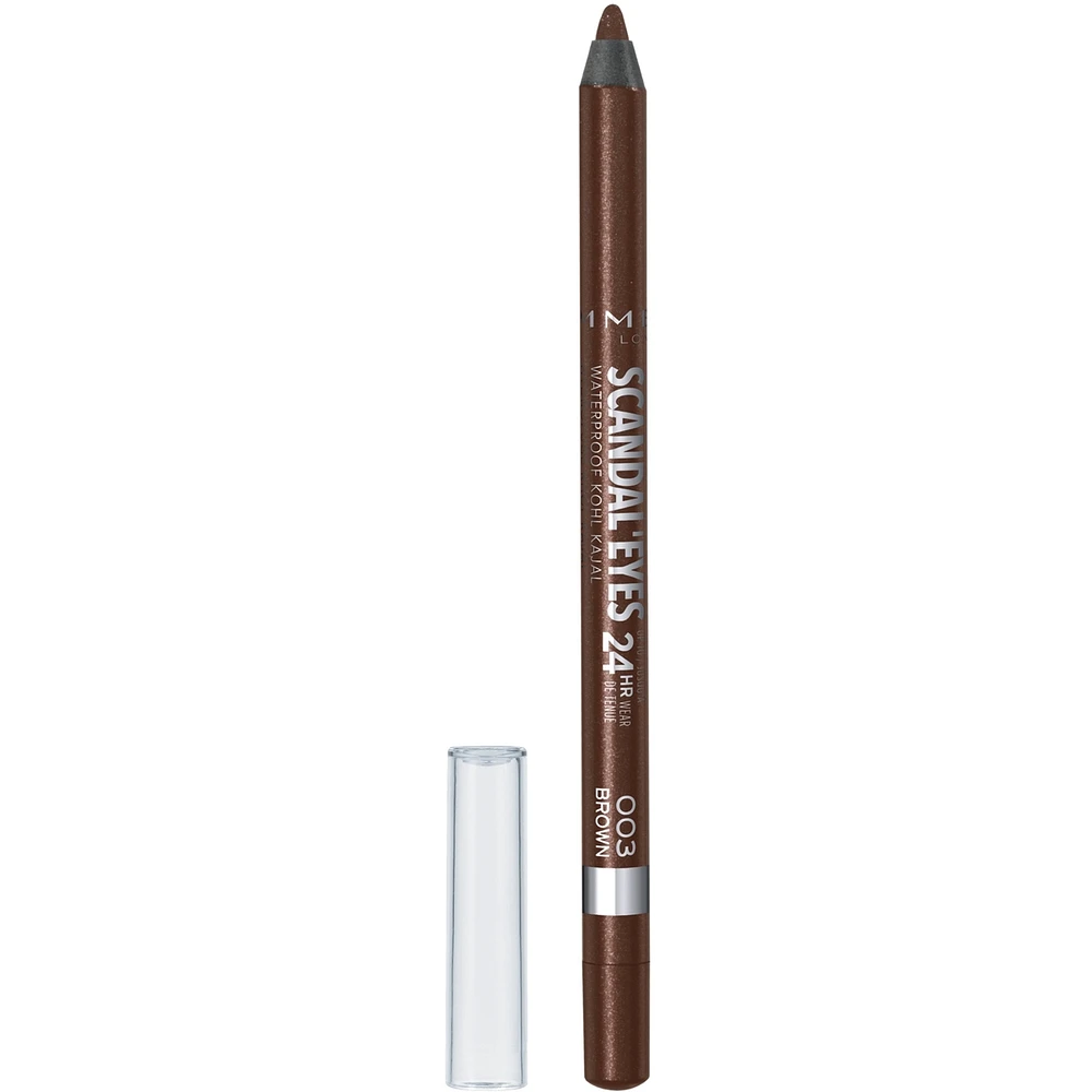 Scandaleyes Waterproof Kohl Kajal Liner, soft and blendable formula, intense colour, smudge-proof long wear