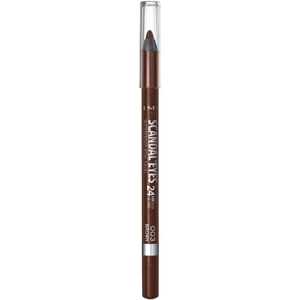 Scandaleyes Waterproof Kohl Kajal Liner, soft and blendable formula, intense colour, smudge-proof long wear