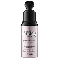 ultimate miracle worker fix eye power-treatment fill & firm with retinol & hyaluronic acid, hydrating, smoothes fine lines, lightweight