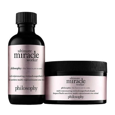 ultimate miracle worker retinol pads