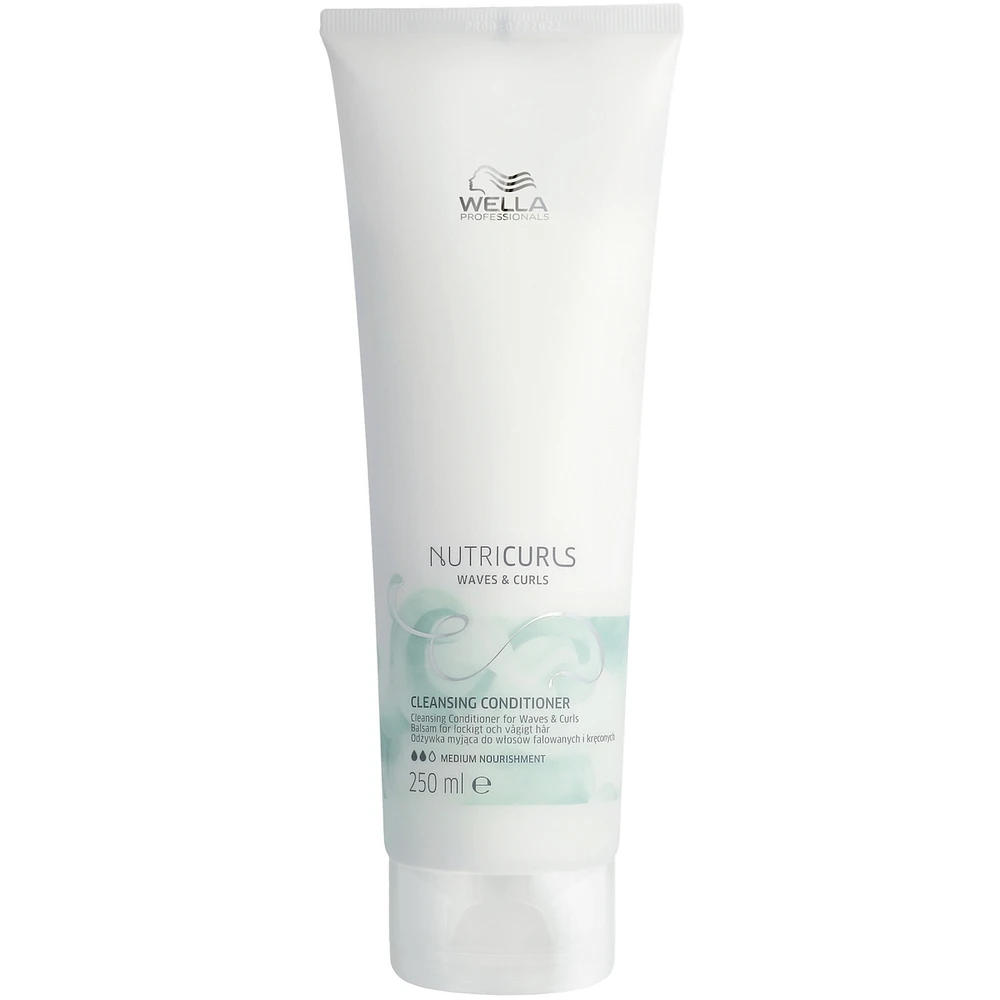 Nutricurls Cleansing Conditioner for Waves 250ml | Wella Professionals