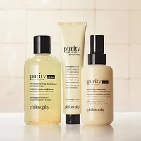 purity made simple oil-free mattifying moisturizer with vitamins and bamboo extract