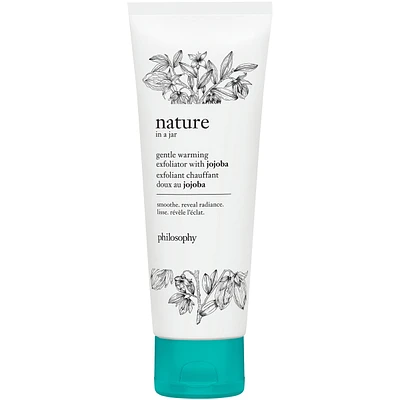 nature in a jar gentle warming exfoliator with jojoba