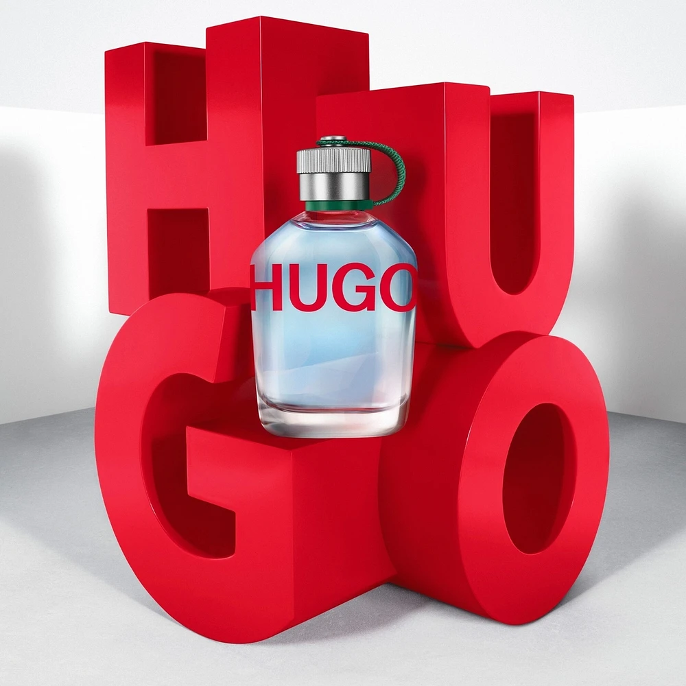 HUGO Man Eau de Toilette for Men