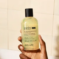 purity made simple oil-free one-step mattifying facial cleanser with bamboo extract