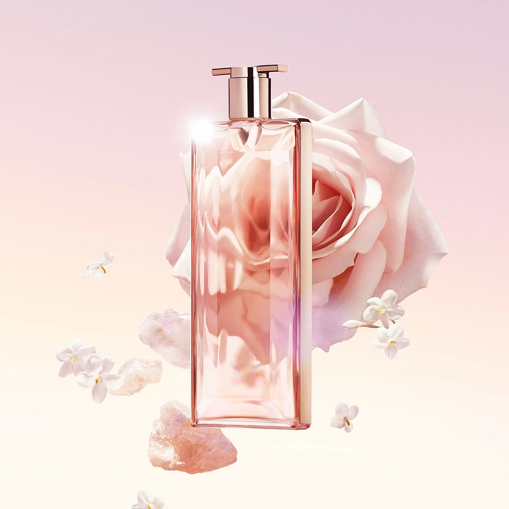 Idôle Eau de Parfum, Fresh Floral Chypre Fragrance with Rose and Jasmine Notes