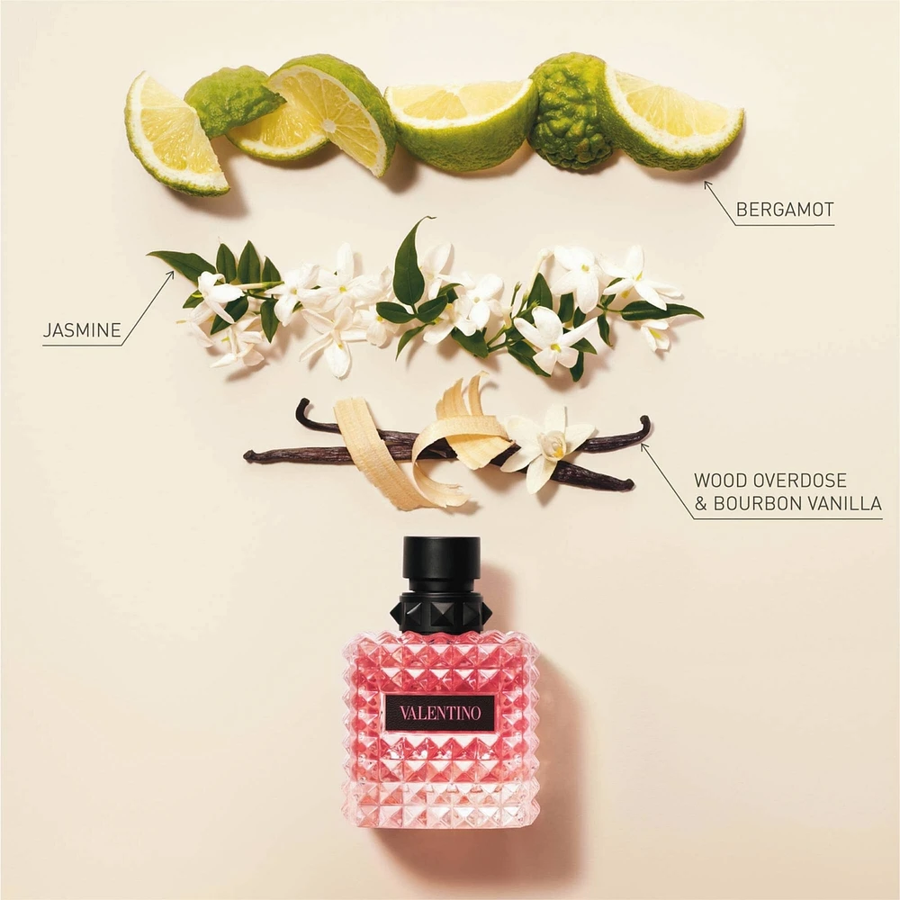 Donna Born In Roma Eau de Parfum, Floral Womens Fragrance