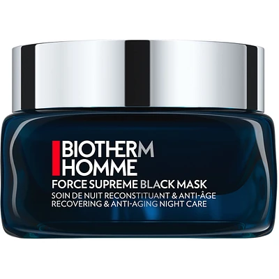 Force Supreme Face Black Mask - Recovering & Anti-aging Night Care
