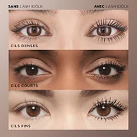 Lash Idôle Non-clumping mascara for fanned out, volumized lashes up to 24hr