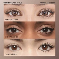 Lash Idôle Non-clumping mascara for fanned out, volumized lashes up to 24hr