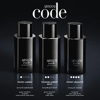 Refill for Armani Code Eau de Parfum Fougère Ambery Men's Fragrance
