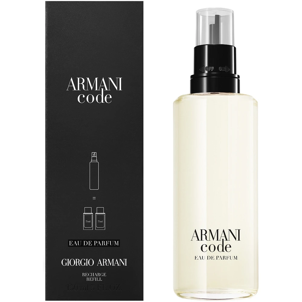Refill for Armani Code Eau de Parfum Fougère Ambery Men's Fragrance