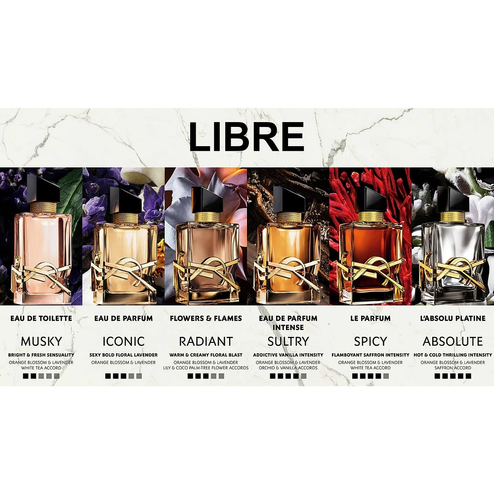 Libre Flower & Flames Eau de Parfum, Floral Women's Fragrance
