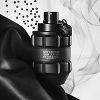 Spicebomb Dark Leather Eau de Parfum Woody Spices Fragrance For Men