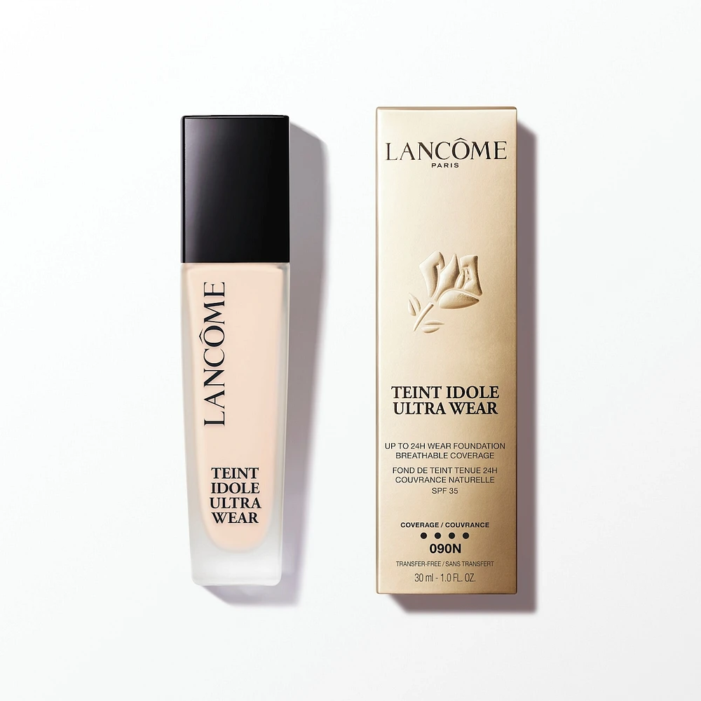 Teint Idole Ultra Wear, 24H Liquid Foundation With Hydrating Serum & Hyaluronic Acid