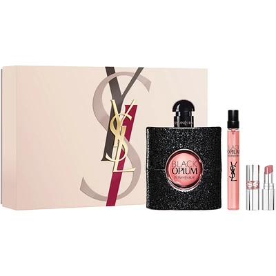 Black Opium Eau de Parfum & Mini YSL Loveshine Gift Set