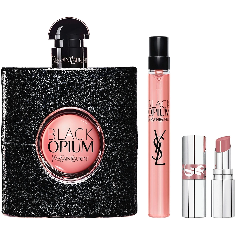 Black Opium Eau de Parfum & Mini YSL Loveshine Gift Set