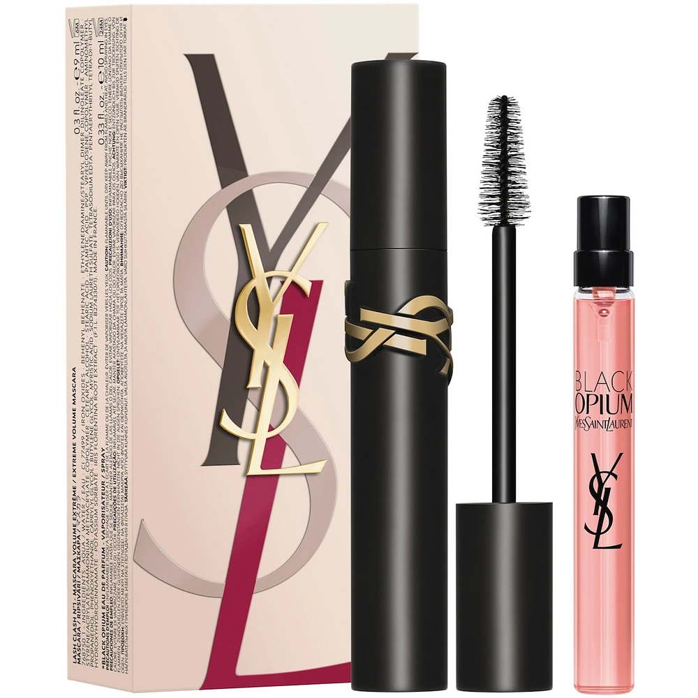 Lash Clash Mascara & Black Opium Eau de Parfum Gift Set