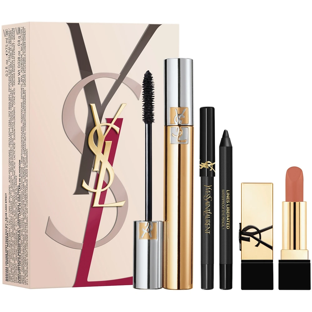Mascara Volume Effect Faux Cils & Makeup Minis Gift Set