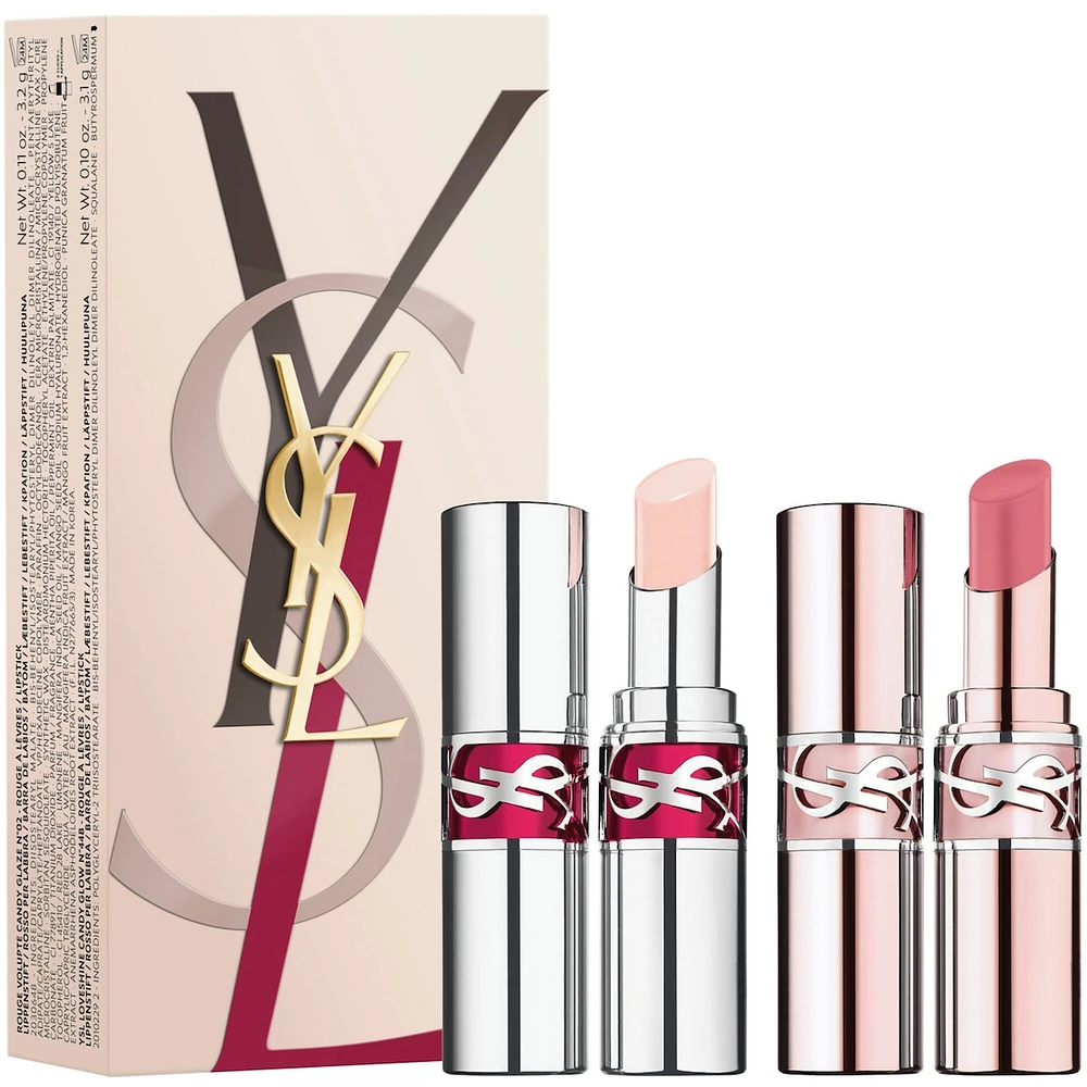 YSL Loveshine Candy Glow & Candy Glaze Gift Set