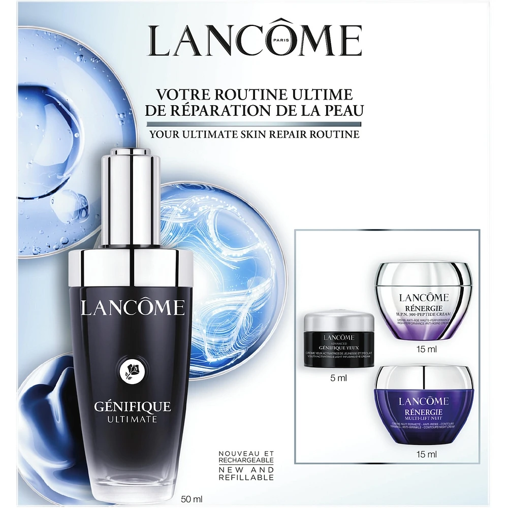 Génifique Ultimate Serum Skin Recovery Routine