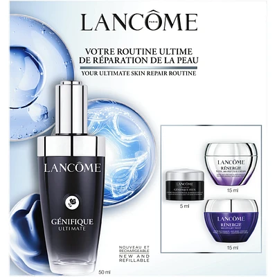 Génifique Ultimate Serum Skin Recovery Routine
