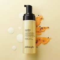 purity made simple pore-purifying foaming cleanser