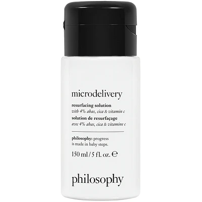 microdelivery resurfacing solution with 4% ahas, cica & vitamin c
