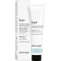 hope in a jar instant glow peeling mousse