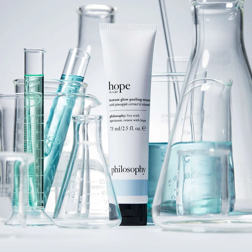 hope in a jar instant glow peeling mousse