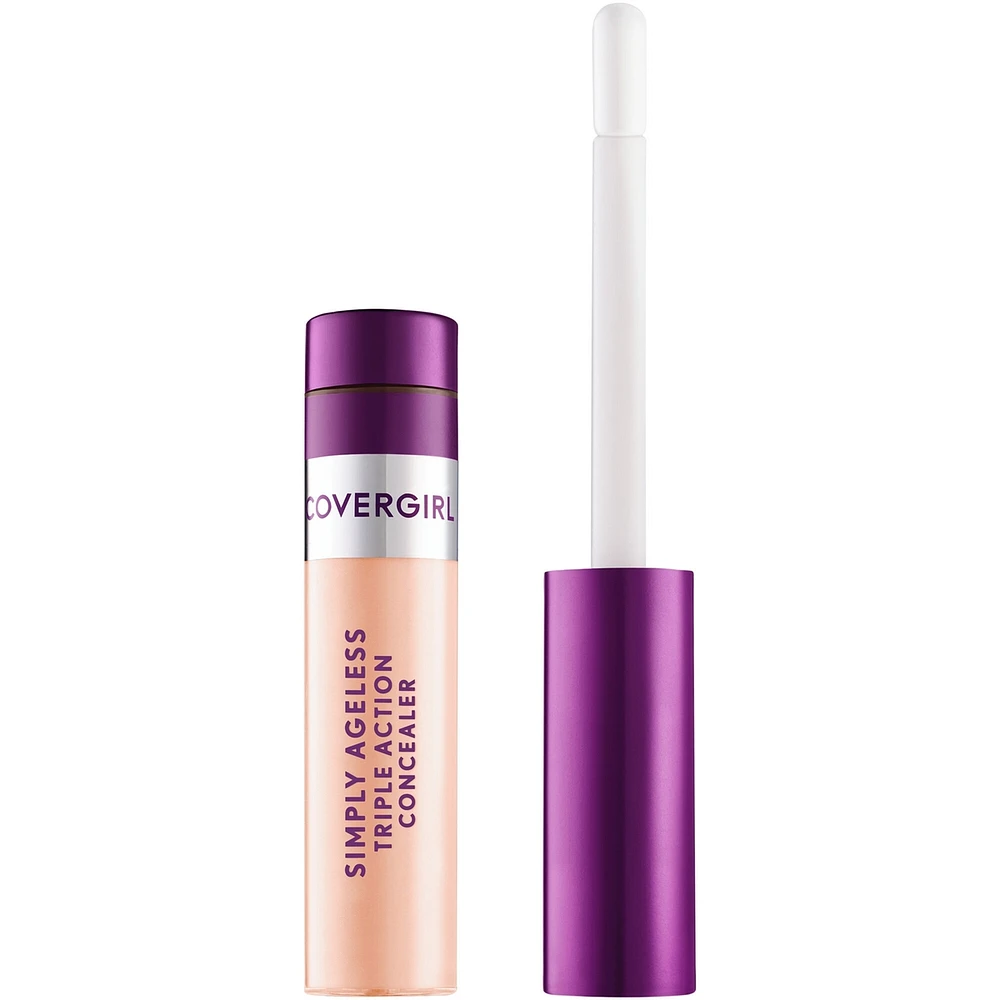 Simply Ageless Triple Action Concealer Infused with Hyaluronic Complex, Vitamin C & Niacinamide