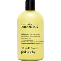 salted citrus shampoo, shower gel & bubble bath for women, cleanses, conditions, softens skin & hair
