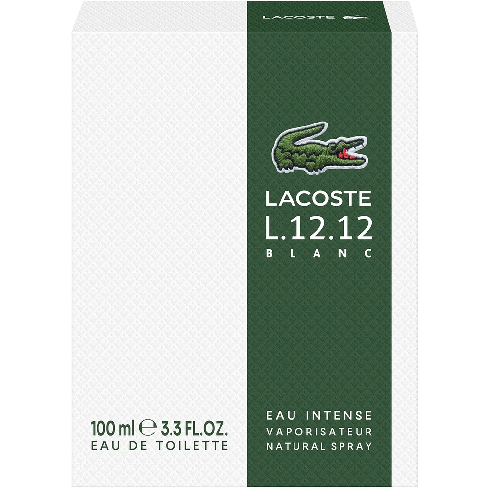 Lacoste L.12.12 Blanc Eau Intense For Him Eau de Toilette 100ml