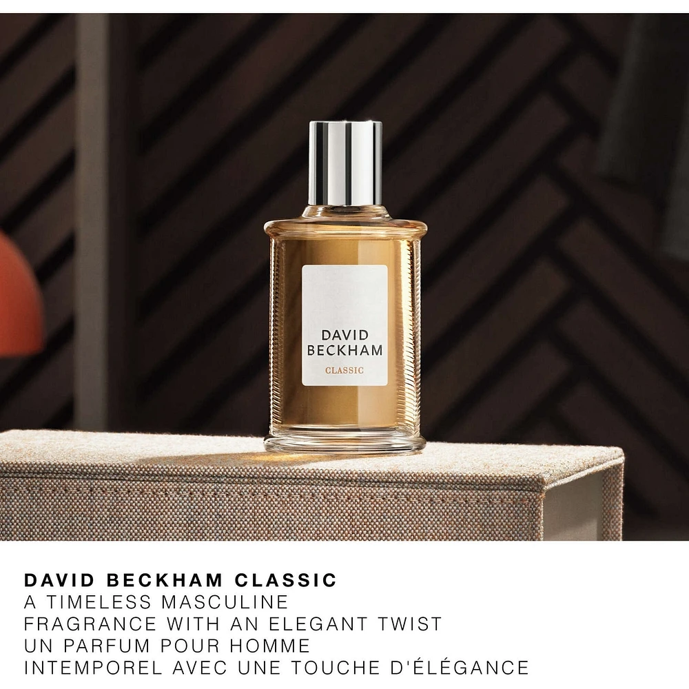 Classic Eau de Toilette For Him - Men's Fragrance, Woody, Fresh Scent