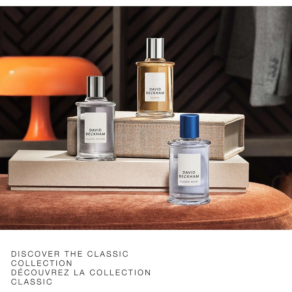 Classic Eau de Toilette For Him - Men's Fragrance, Woody, Fresh Scent