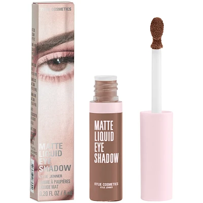 Matte Liquid Eyeshadow, 12-hour wear, transfer & crease-proof, streak-free, soft-matte finish