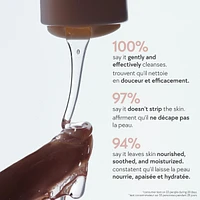 Vanilla Body Wash, cleanses & hydrates, silky soft skin
