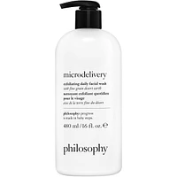 microdelivery exfoliating daily facial wash